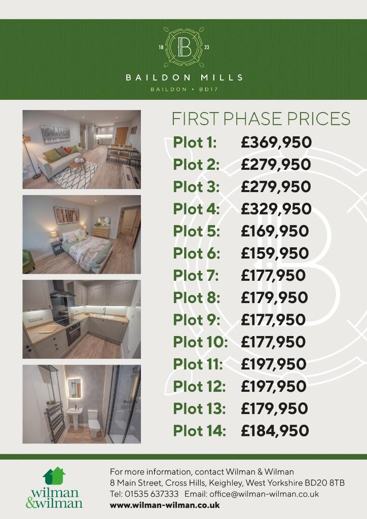 Additional image 8 of Plot 11 Baildon Mills, Baildon BD17 6JX