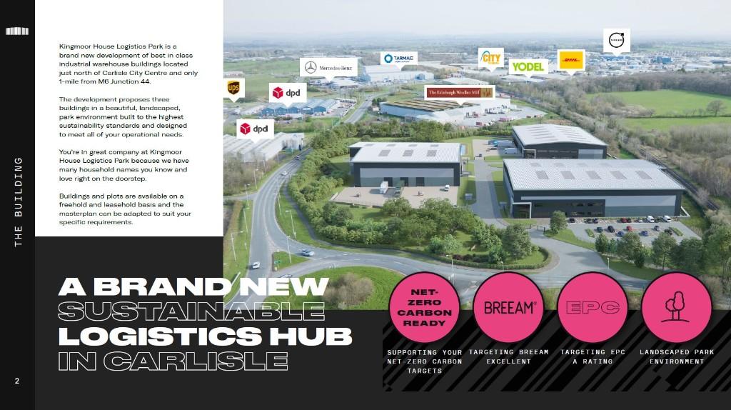 Additional image 3 of Kingmoor House Logistics Park, Kingstown, Carlisle CA3 9QZ