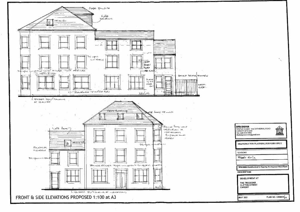 Additional image 5 of Development at Clifton Street, Cardiff