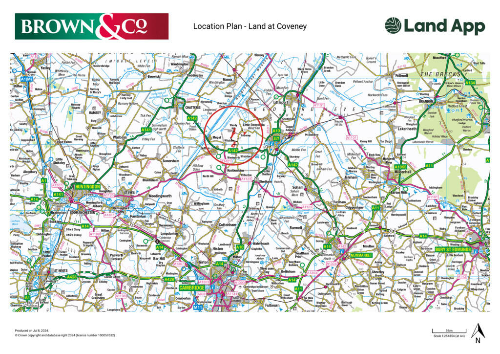 Additional image 7 of Arable Land At Coveney, Short Causeway, Witcham, Cambridgeshire, CB6 2DG