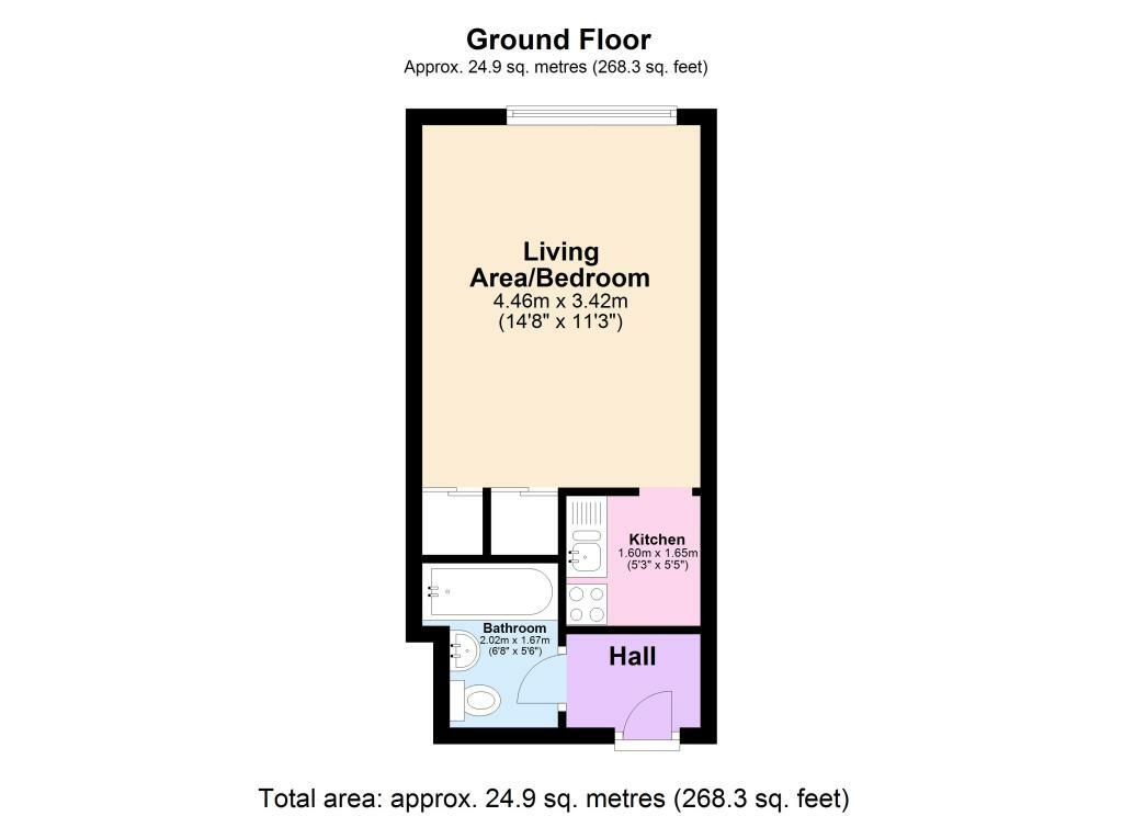 Additional image 5 of Flat 603 Mayflower House Manhattan Drive,Mayflower House,Manhattan Drive,Cambridge