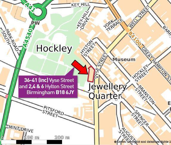 Additional image 4 of 36-41 Vyse Street And 2 4 & 6 Hylton Street, Jewellery Quarter, Birmingham, West Midlands, B18 6JY