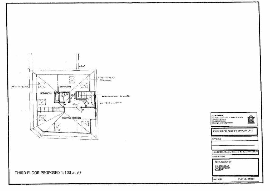 Additional image 14 of Development at Clifton Street, Cardiff