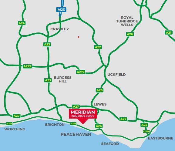 Additional image 4 of Unit B4, Meridian Industrial Estate, Newton Road, Peacehaven, East Sussex, BN10 8JQ