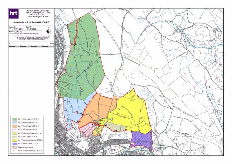 Additional image 5 of Lot 5 Approximately 5.61 acres of land, Llwyncelyn Farm, Llwyncelyn, Porth, CF39 9UE