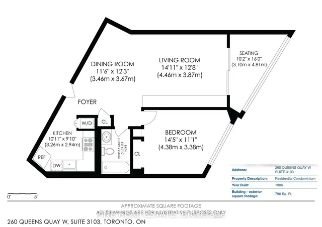 Additional image 39 of 260 Queens Quay Unit 3103