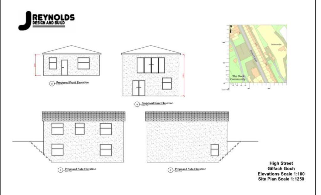 Building Plot Off High Street, Porth