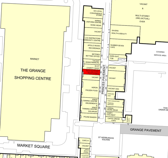 Additional image 4 of Unit 16 Princes Pavement, The Pyramids Shopping Centre, Birkenhead, Wirral, Merseyside, CH41