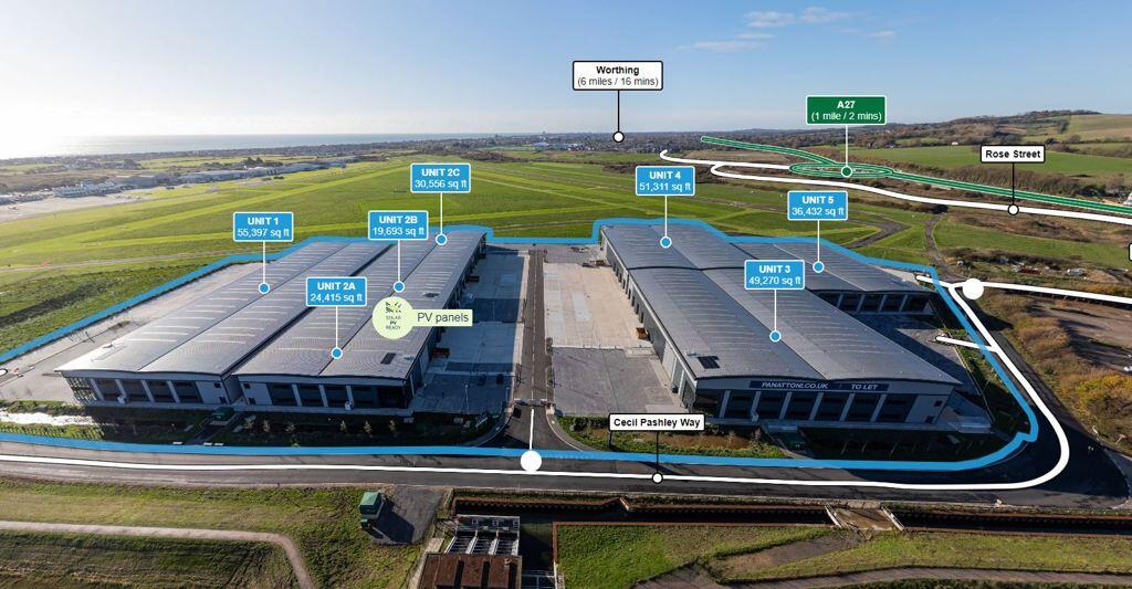 Additional image 2 of Panattoni Park, Brighton City  Airport, Almond Avenue, Brighton, Shoreham By Sea, West Sussex, BN43 5FF