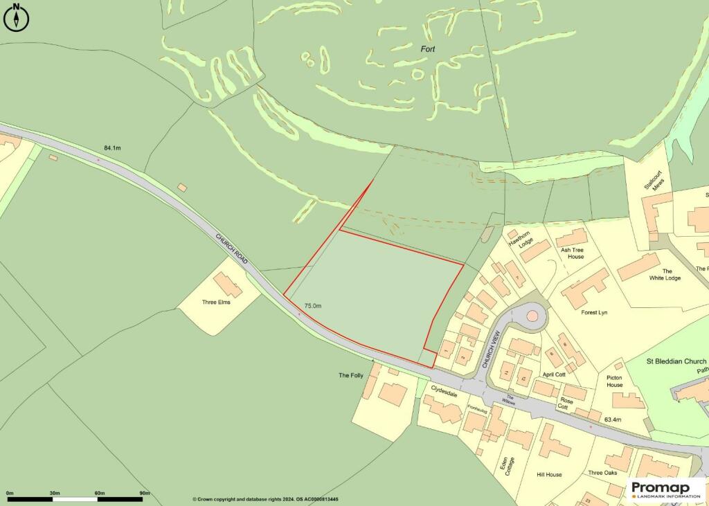 Additional image 4 of Approx 1.6 acres, Church View, Llanblethian, Cowbridge, CF71 7JJ