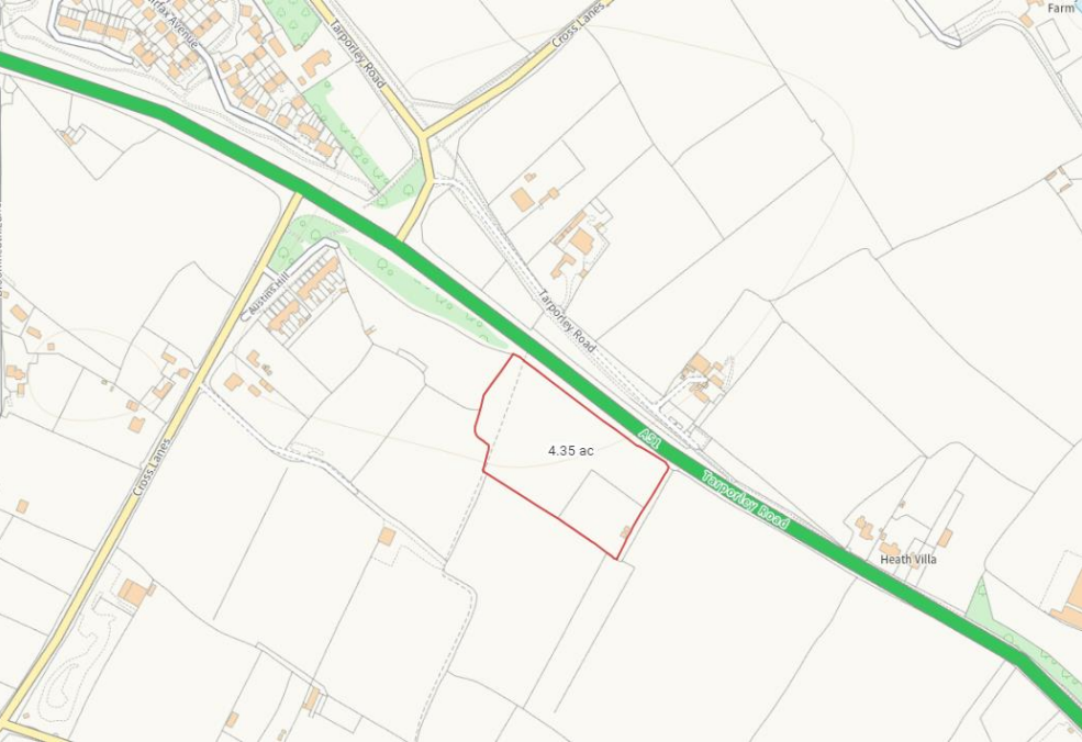 Additional image 4 of Land off Tarporley road, Tarvin, CH3 8NF