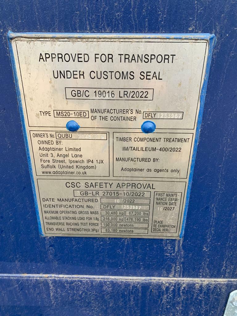 Additional image 8 of 20ft Containers to Let near Chelmsford, Essex