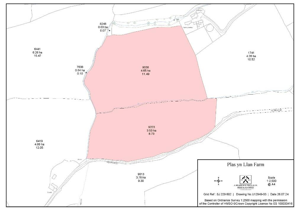 Additional image 6 of 20 ACRES OF PRODUCTIVE AGRICULTURAL LAND AT NERCWYS, FLINTSHIRE