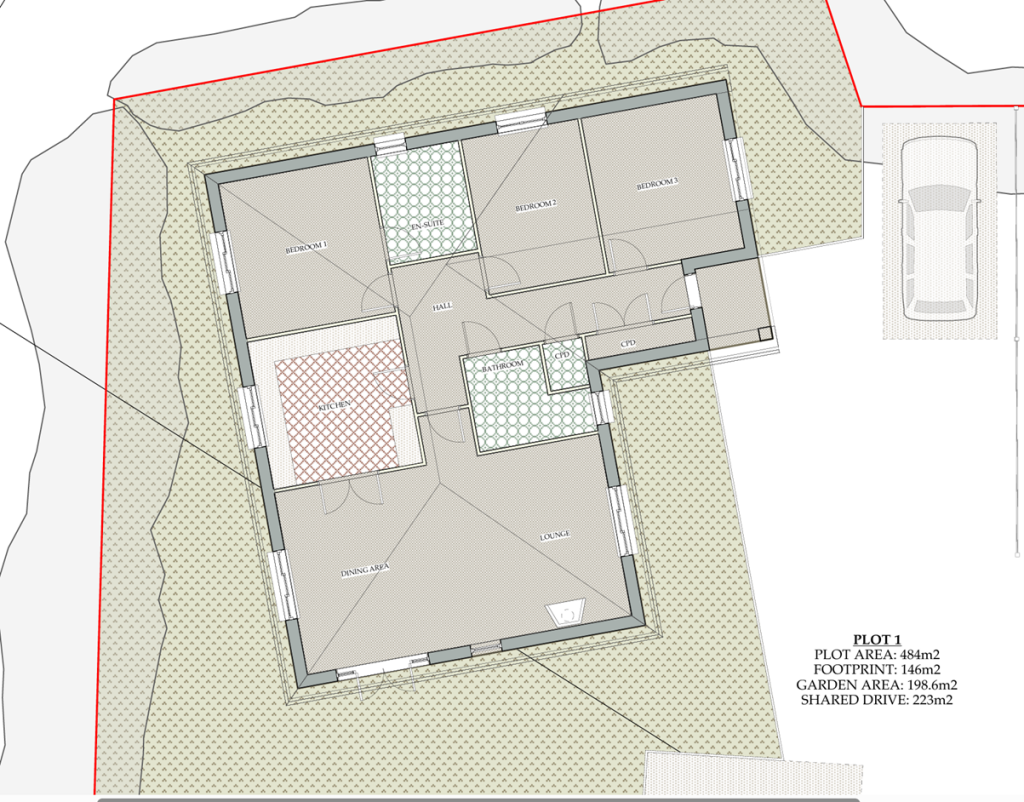 Additional image 3 of Land at the back of 145 Harwich Road, Little Clacton, Clacton-On-Sea, Essex CO16 9NJ