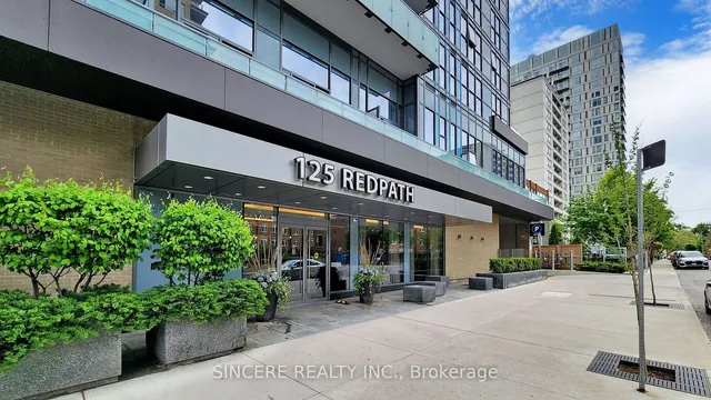 125 Redpath Ave Unit 2507
