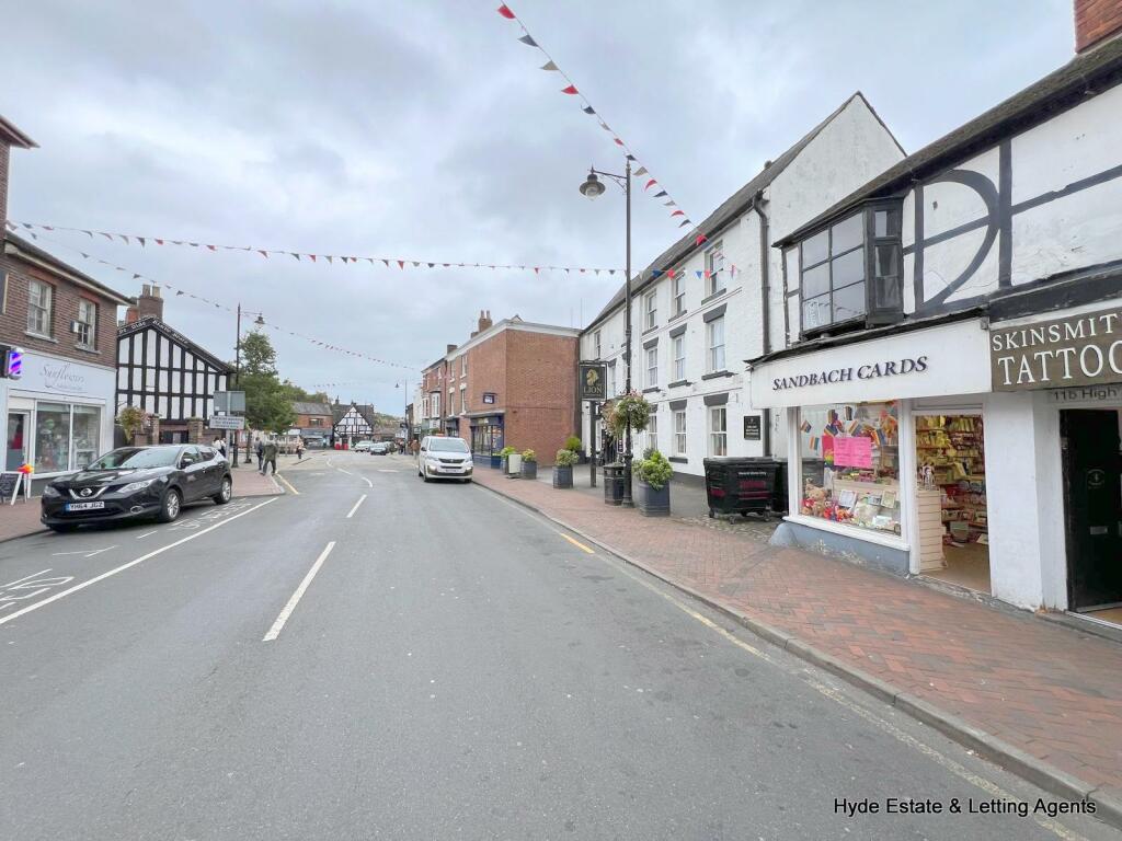 Additional image 9 of High Street, Sandbach, Cheshire, CW11 1AH