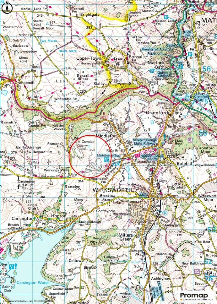 Additional image 5 of Lot C - Land at Moor Farm, Middleton Moor, Wirksworth