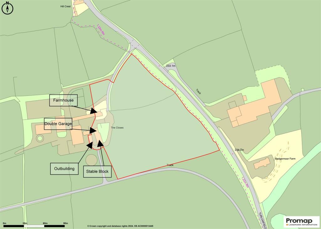 Additional image 16 of Closes Farmhouse, Atlow, Ashbourne - Equestrian Property 5 Acres 4 Stables and Tack room/Office