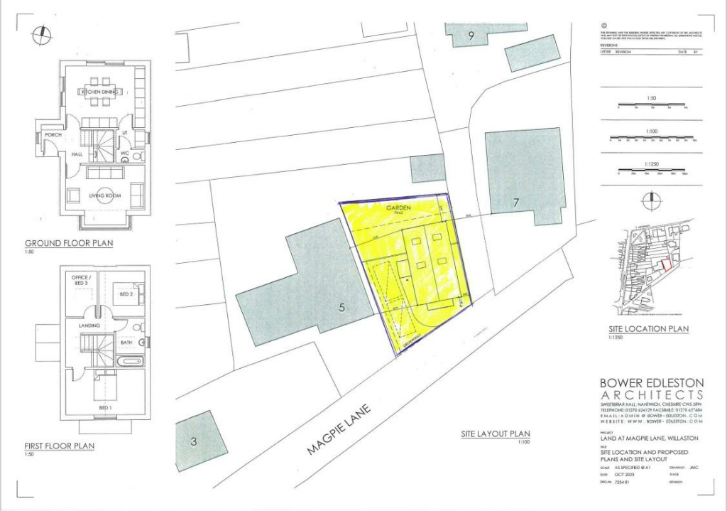 Additional image 3 of Building Plot, Magpie Lane, Willaston, Nantwich