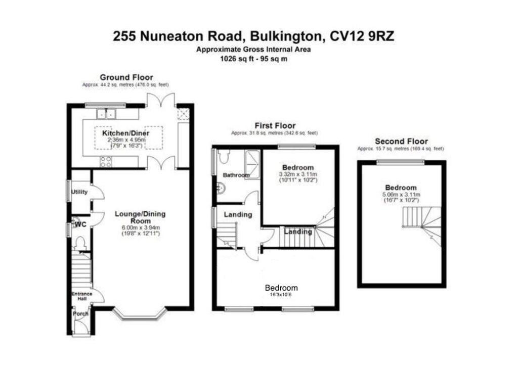 Additional image 38 of Nuneaton Road, Bulkington, CV12