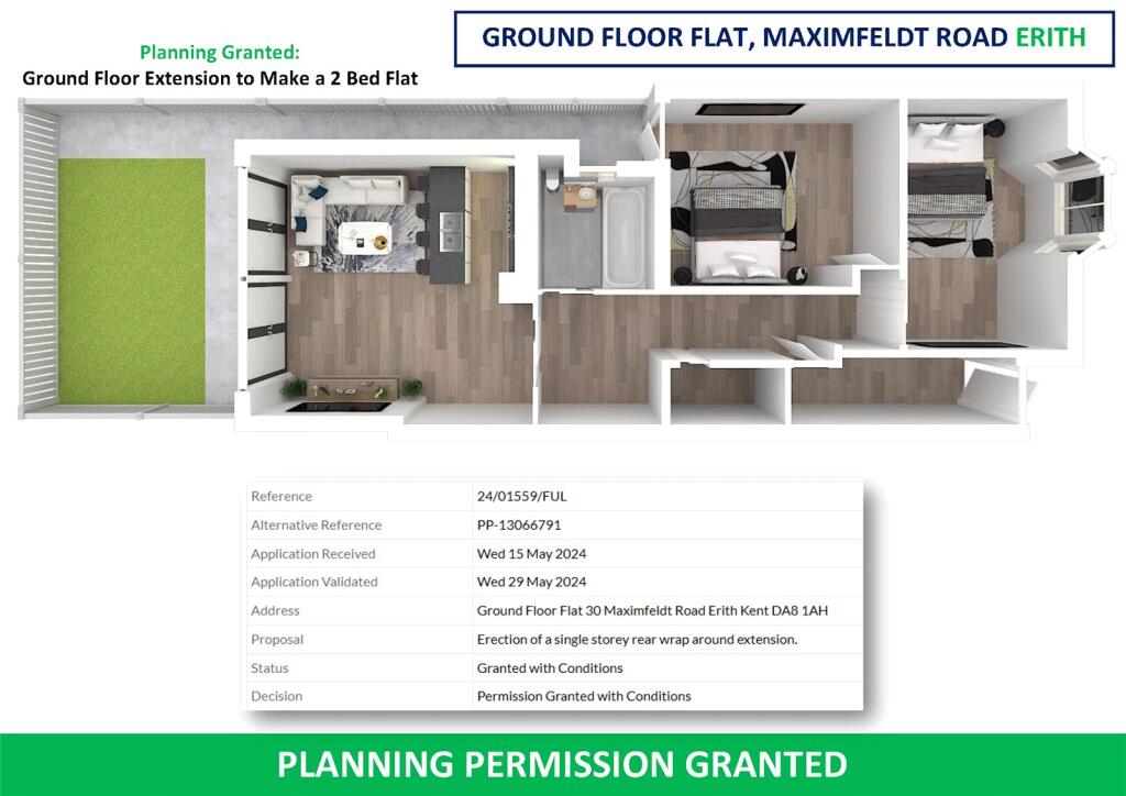 Additional image 3 of Maximfeldt Road, Erith, DA8