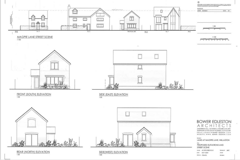 Additional image 2 of Building Plot, Magpie Lane, Willaston, Nantwich