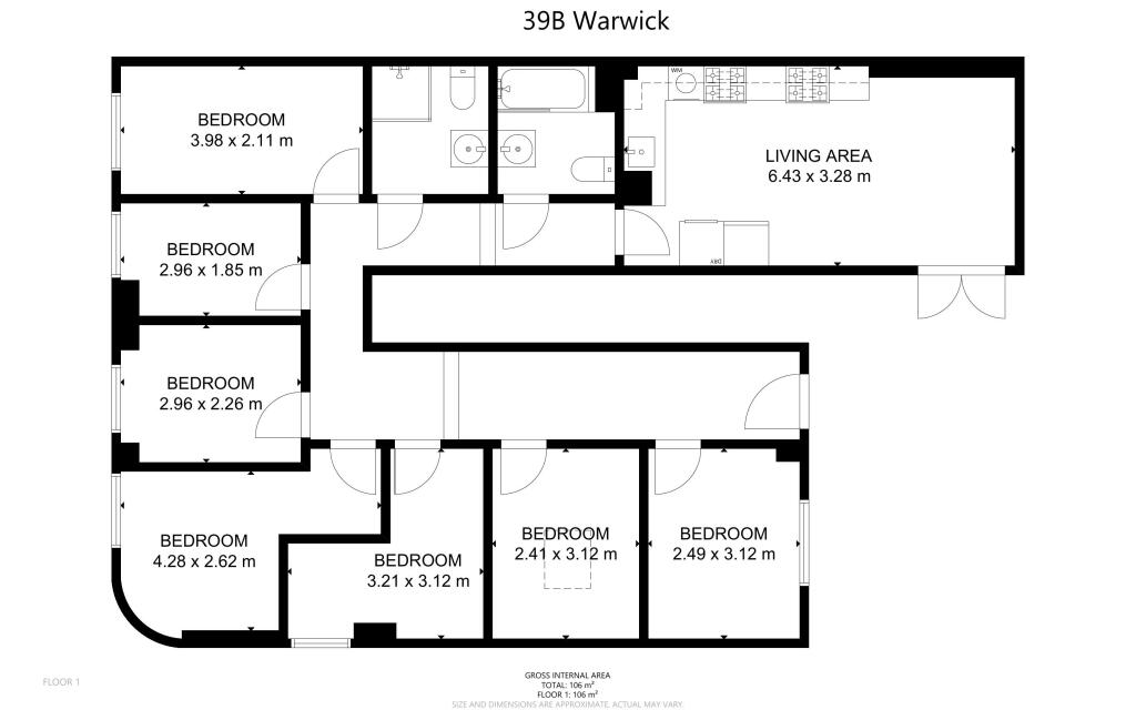 Additional image 10 of 39B Warwick Street, Leamington Spa