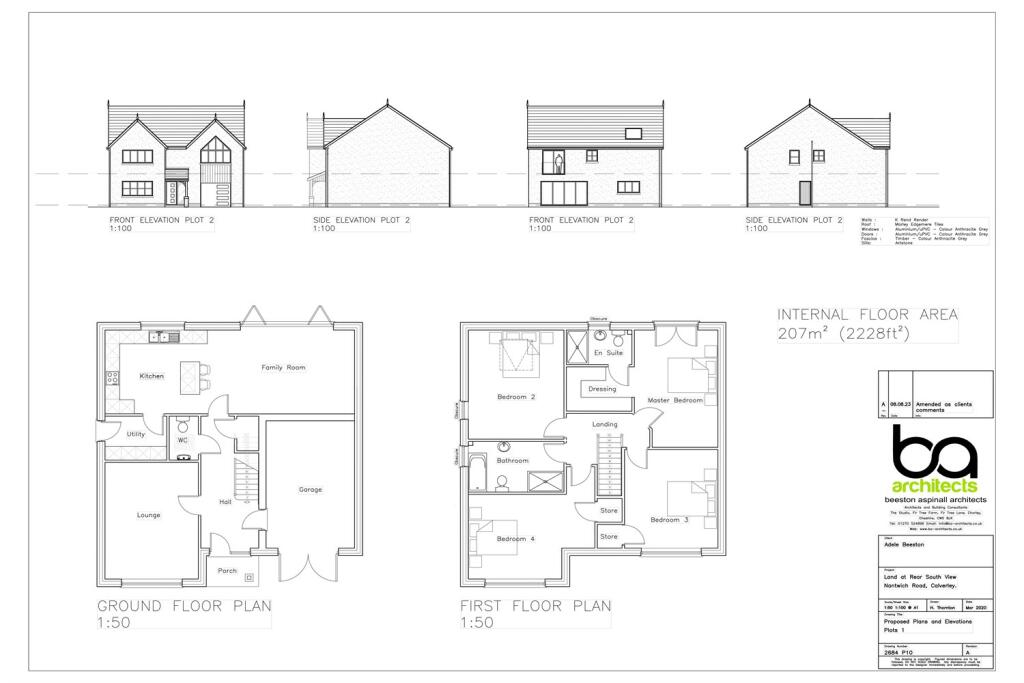 Additional image 5 of 3 Building Plots at South View Alpraham