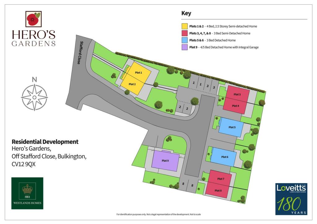 Additional image 4 of 1, Hero's Gardens, Off Stafford Close, Bulkington, Bedworth