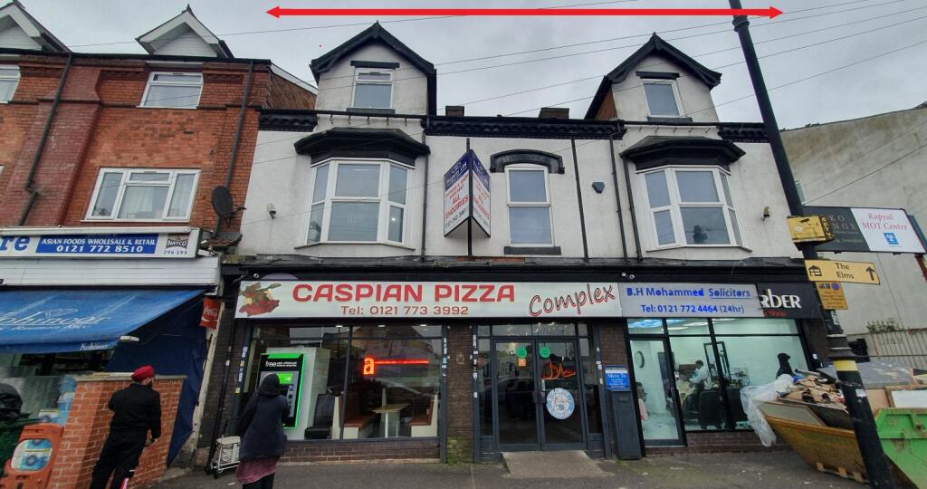 300 - 302 Stratford Road, Sparkhill, Birmingham, West Midlands, B11 1AA