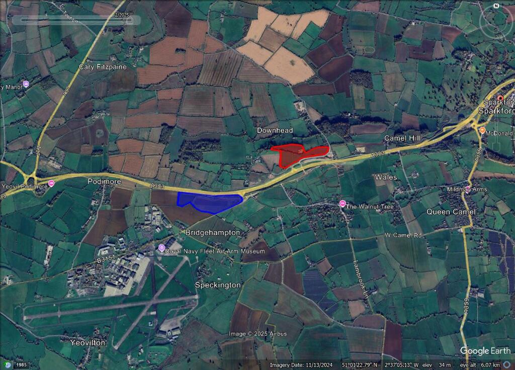 A303, West Camel, Yeovil, BA22