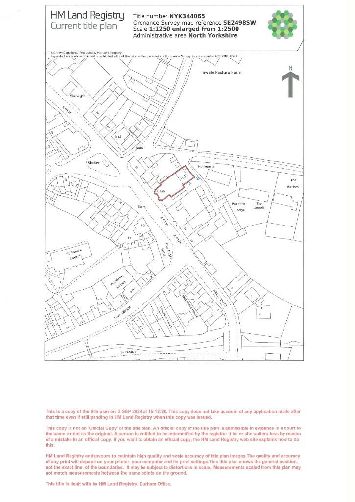 Additional image 7 of Sunnyside House, High Street, Catterick Village