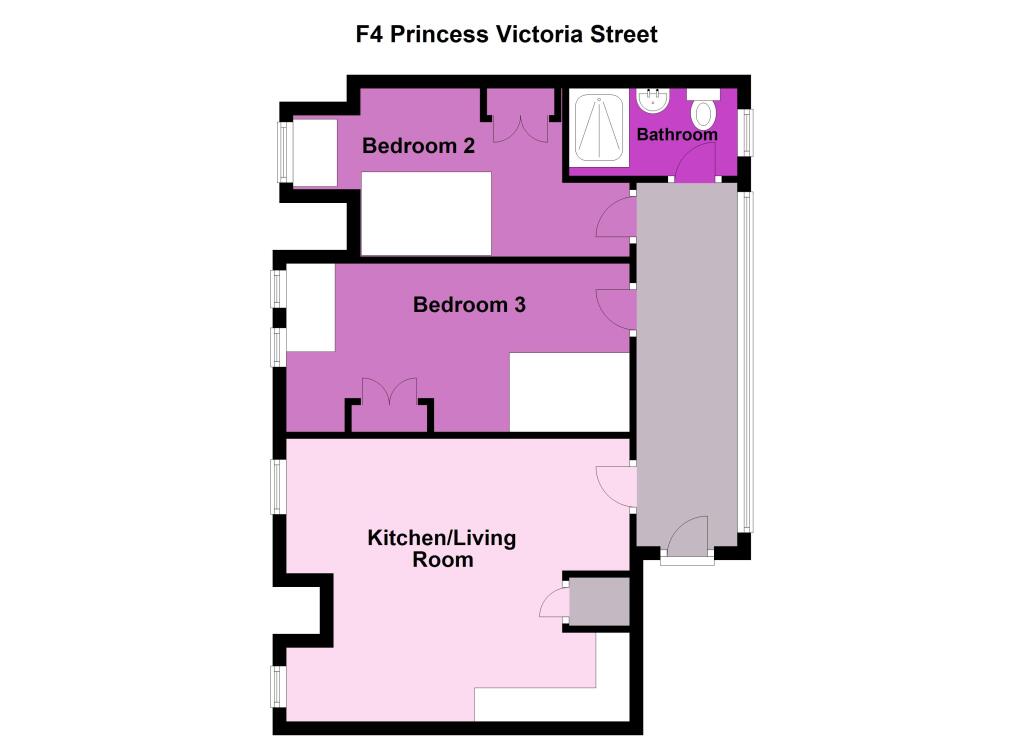 Additional image 2 of Princess Victoria St F4, Flat 4 (Front), Clifton, Bristol, BS8