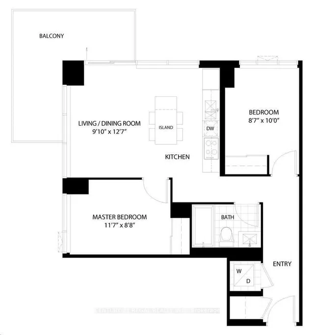 Additional image 2 of 1830 Bloor St Unit 1115