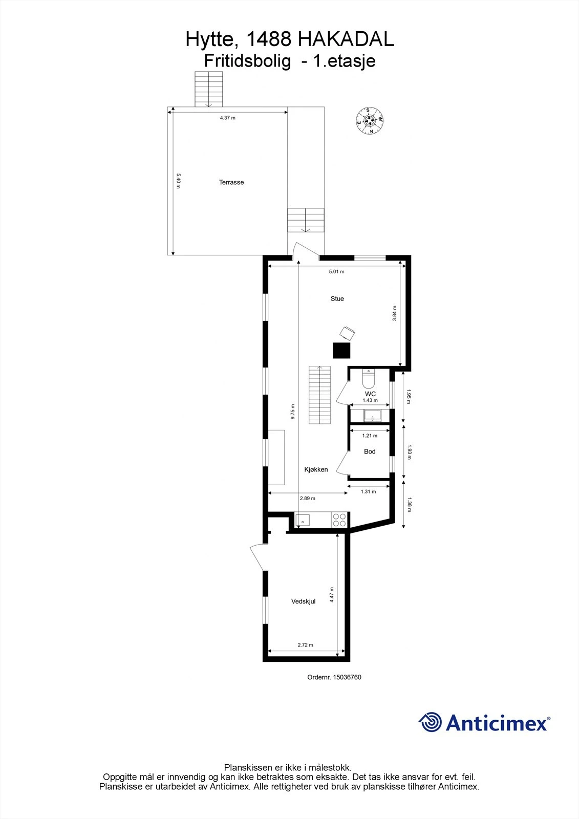 Additional image 3 of Hytte v/ Ørfiske, 1488 Hakadal