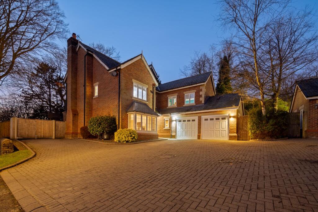 Ascot House, The Keep BL1 5NG: A Stunning Six-Bedroom Gated Home with large Woodland Garden