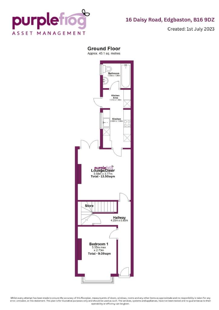 Additional image 12 of Daisy Road (F), Edgbaston, Birmingham, West Midlands, B16
