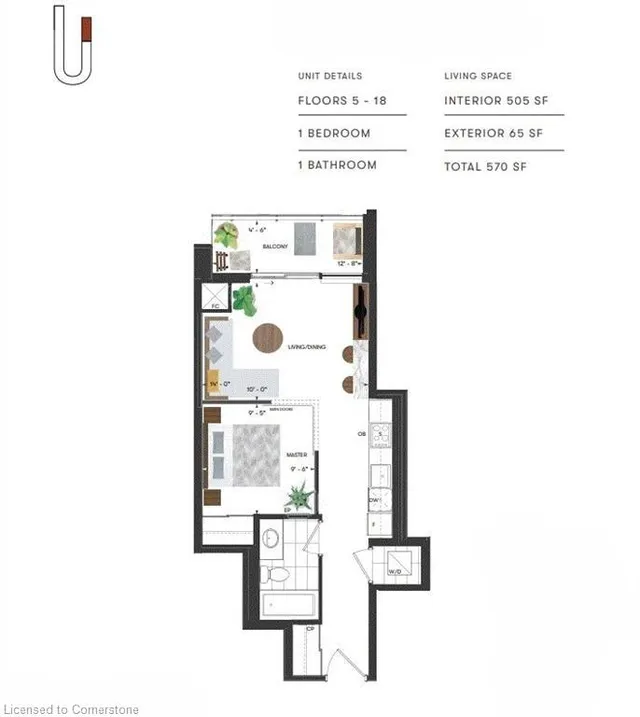 Additional image 2 of 5 Wellington St Unit 1205