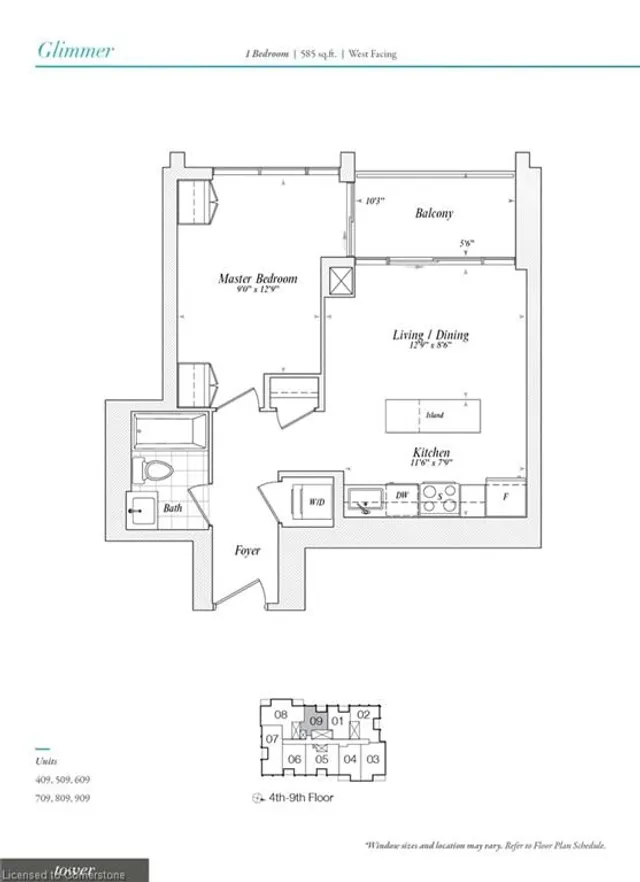 Additional image 18 of 500 Brock Ave Unit 909