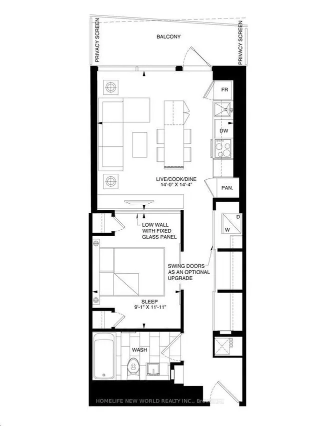 Additional image 13 of 197 Yonge St Unit 5803