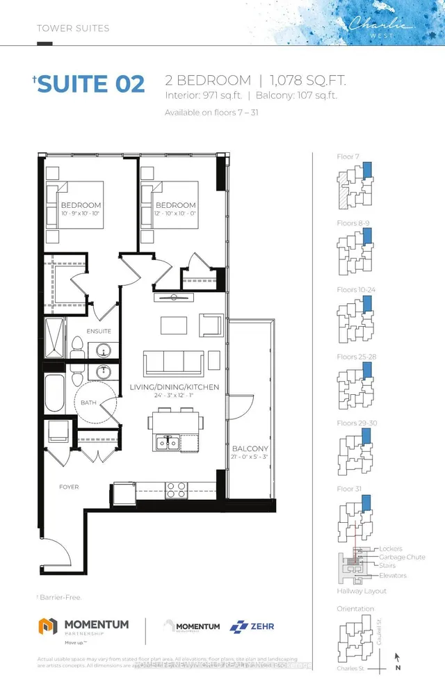 Additional image 46 of 60 Charles St Unit 1802