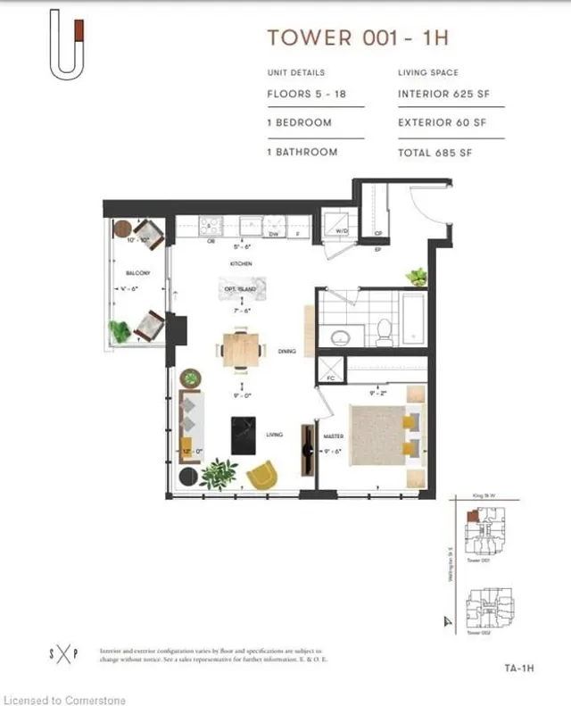 Additional image 2 of 5 Wellington St Unit 1009