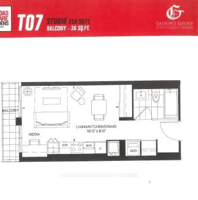 Additional image 18 of 251 Jarvis St Unit 3707