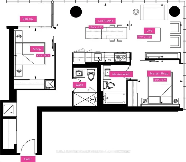 Additional image 22 of 101 Charles St Unit 1901