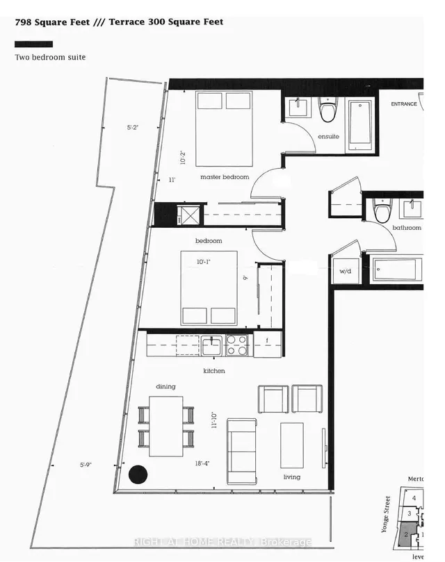 Additional image 2 of 1815 Yonge St Unit 802