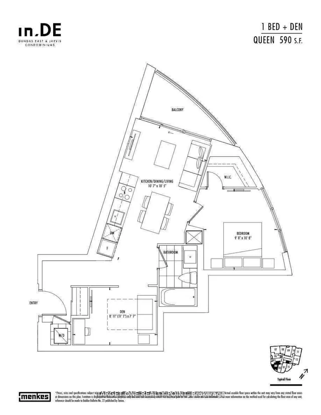 Additional image 8 of 219 Dundas St Unit 1603