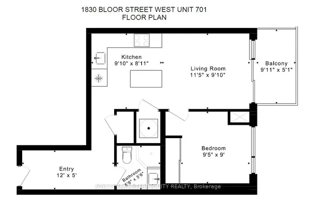 Additional image 34 of 1830 Bloor St Unit 701