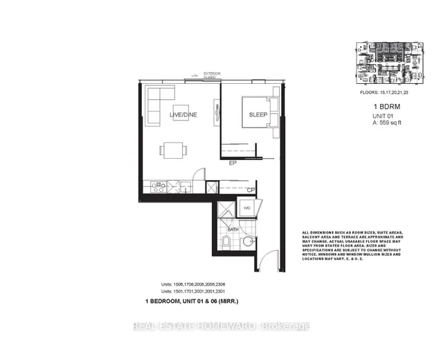 Additional image 4 of 60 Colborne St Unit 2107