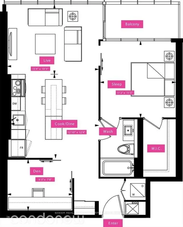 Additional image 30 of 101 Charles St Unit 1703