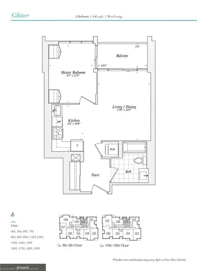 Additional image 13 of 500 Brock Ave Unit 1001